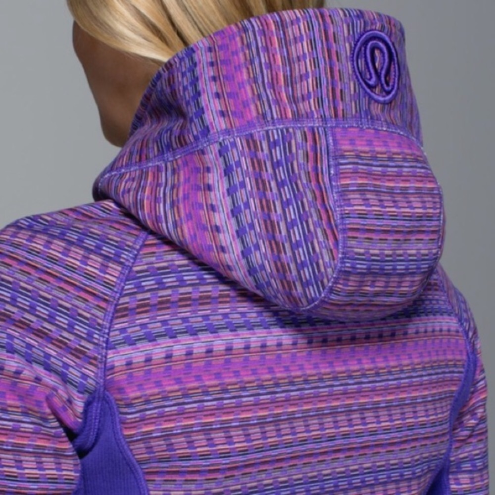 Lululemon Scuba Hoodie II Space Dye Twist Iris - Picture 5 of 11